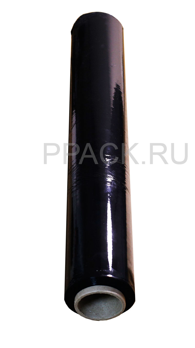 Перчатки ХБ 500мм, 20мкм, черная, вес 1,4 кг (нетто 1,2 кг)